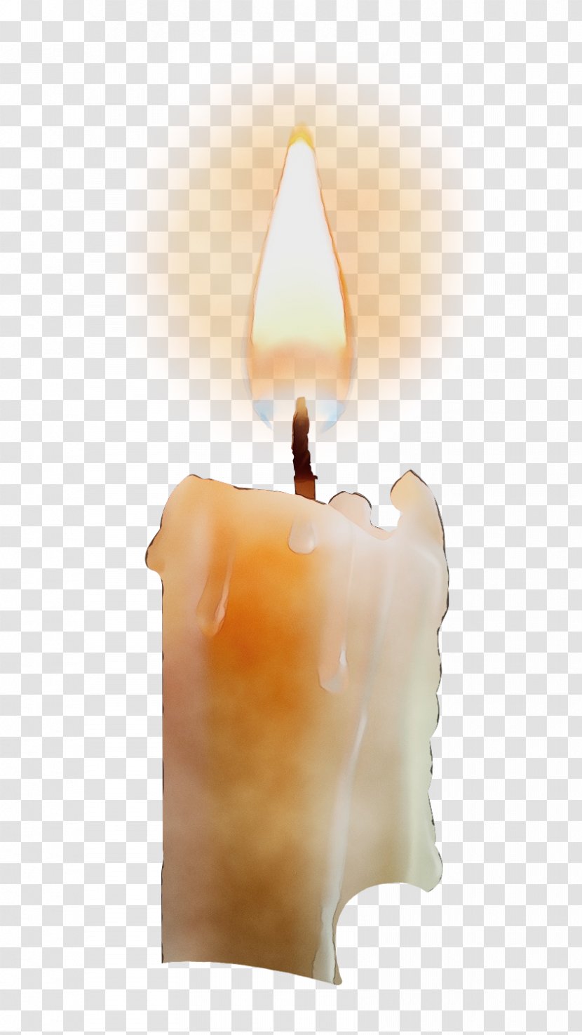 Candle Lighting Wax Flameless Flame - Paint - Holder Interior Design Transparent PNG