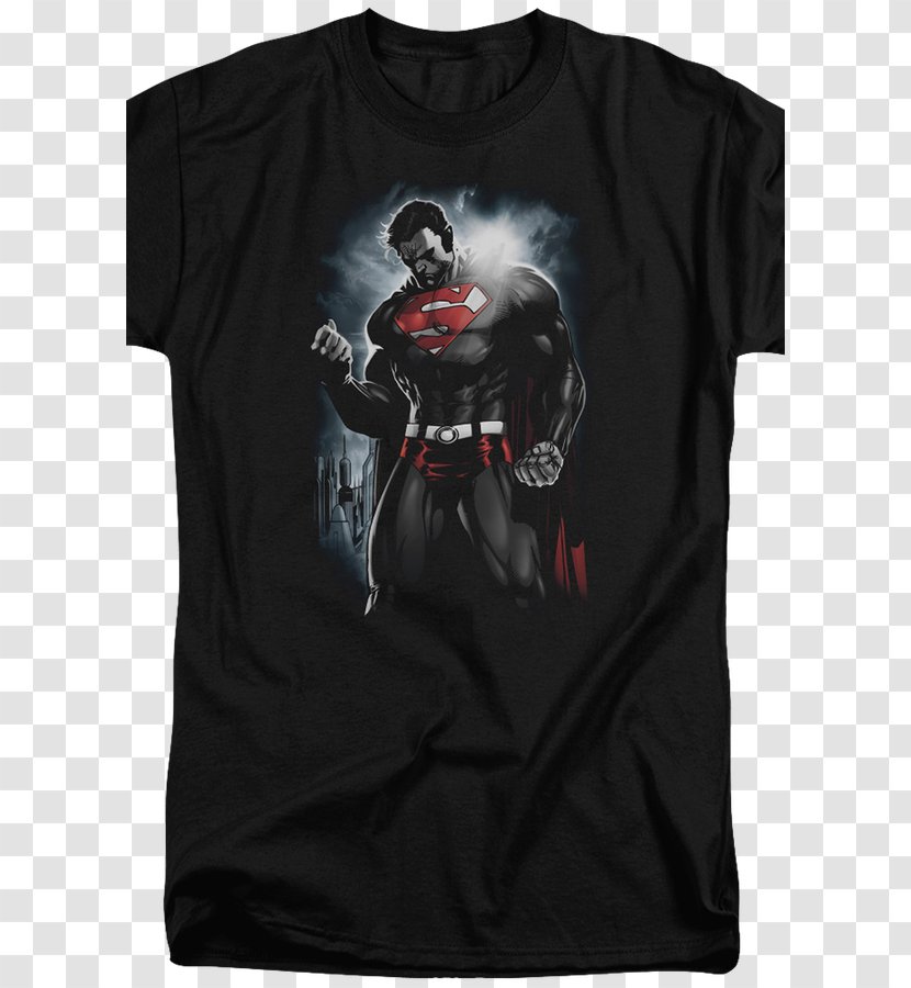 T-shirt Superman Hoodie Top Comics - T Shirt Transparent PNG