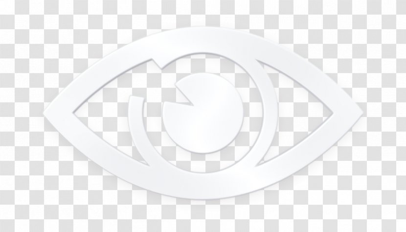 Eye Icon Eyecons View - Emblem Blackandwhite Transparent PNG