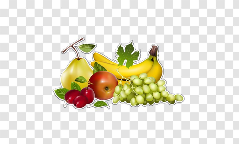 Vegetable Fruit Banana Grape Transparent PNG