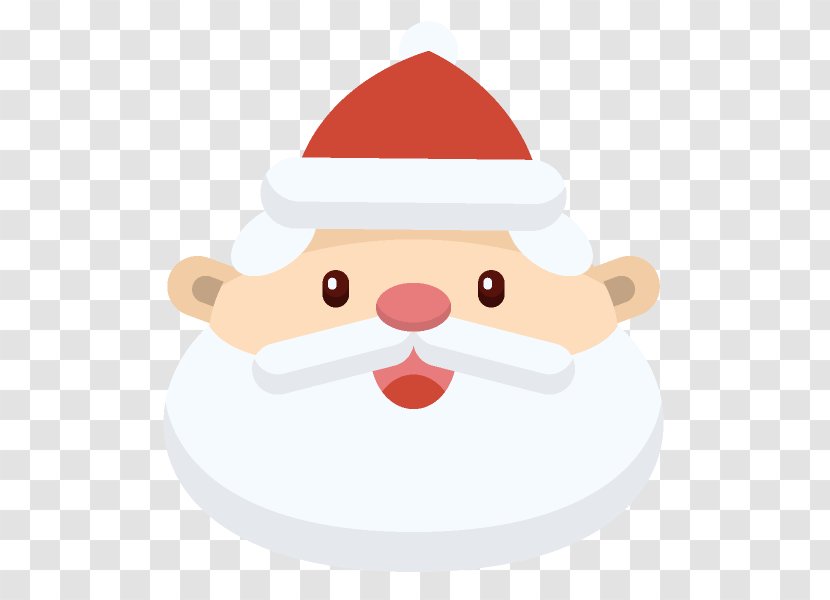 Santa Claus (M) Illustration Clip Art Christmas Ornament - Nose Transparent PNG