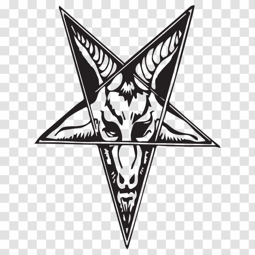 Church Of Satan Goat Baphomet Satanism Pentagram - Carnivoran Transparent PNG