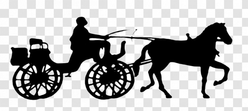 Horse And Buggy The Carriage House Harnesses - Silhouette Transparent PNG