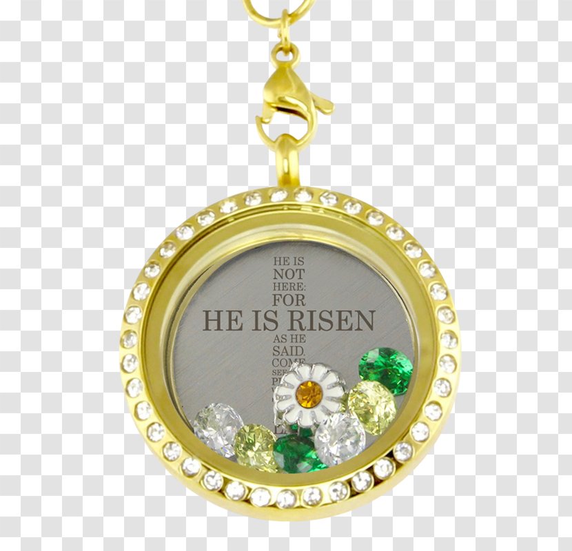 Locket Charm Bracelet Jewellery Necklace Charms & Pendants - He Is Risen Transparent PNG