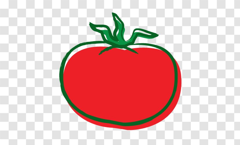 Apple Clip Art - Line - Beefsteak Tomato Transparent PNG