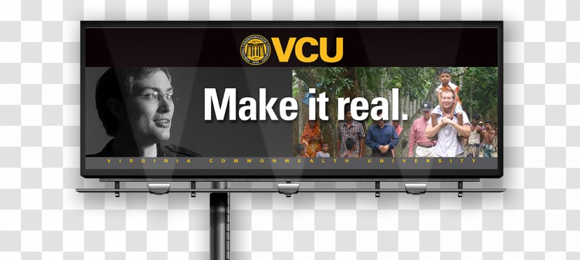 Virginia Commonwealth University Billboard Learning Advertising Transparent PNG