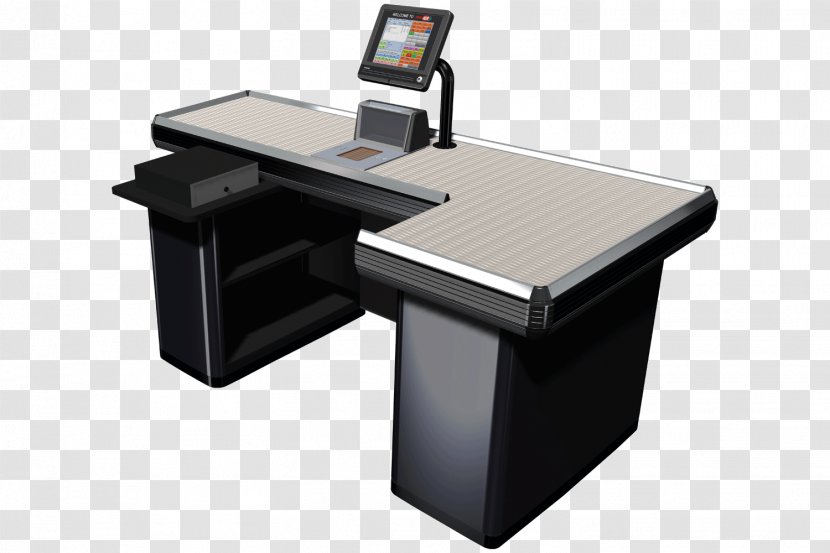 Table Desk Cashier Supermarket Office Supplies - COUNTER Transparent PNG