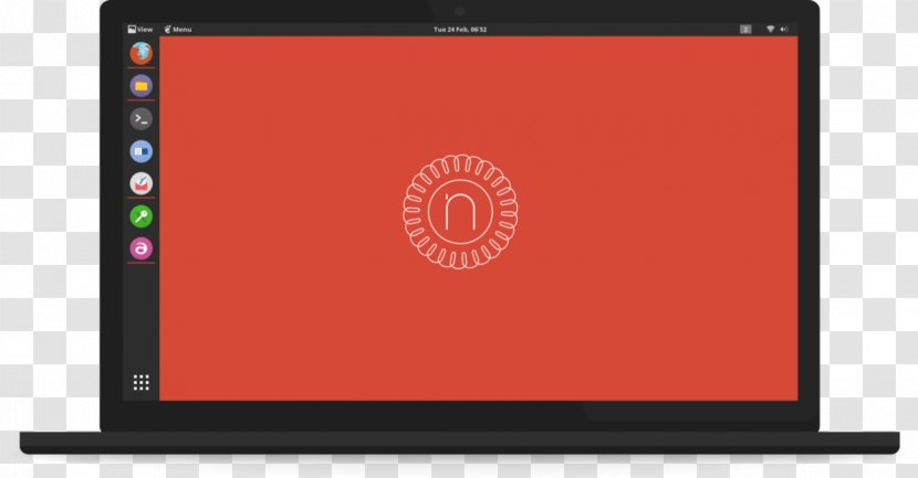 Display Device Multimedia Brand - Red - Design Transparent PNG