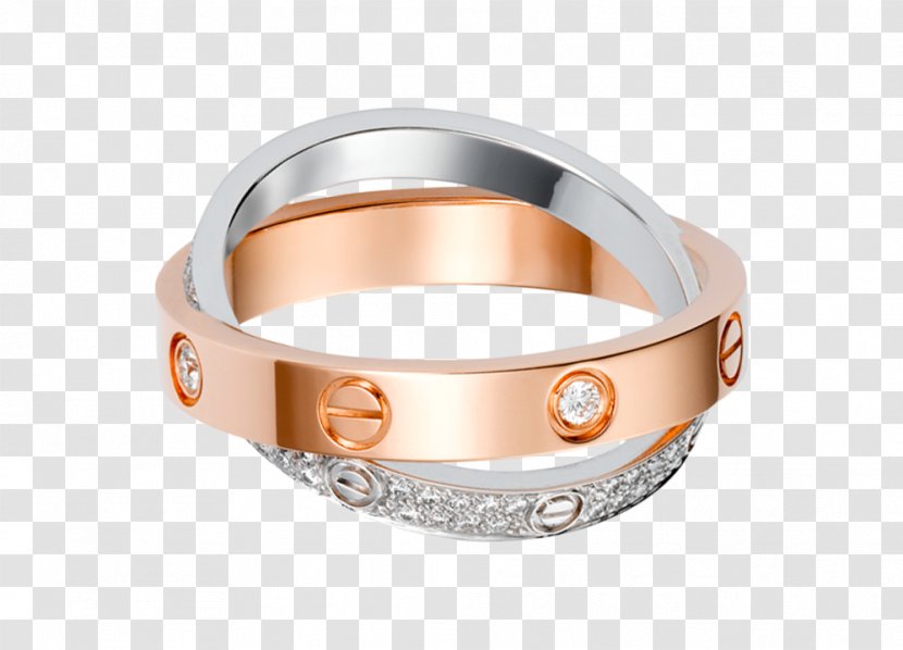 Cartier Wedding Ring Love Bracelet Jewellery Transparent PNG