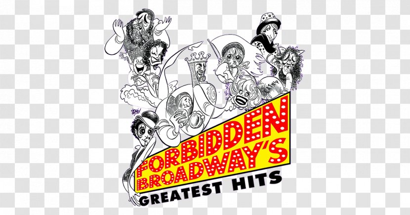 Forbidden Broadway Theatre Musical Rent - Cartoon Transparent PNG