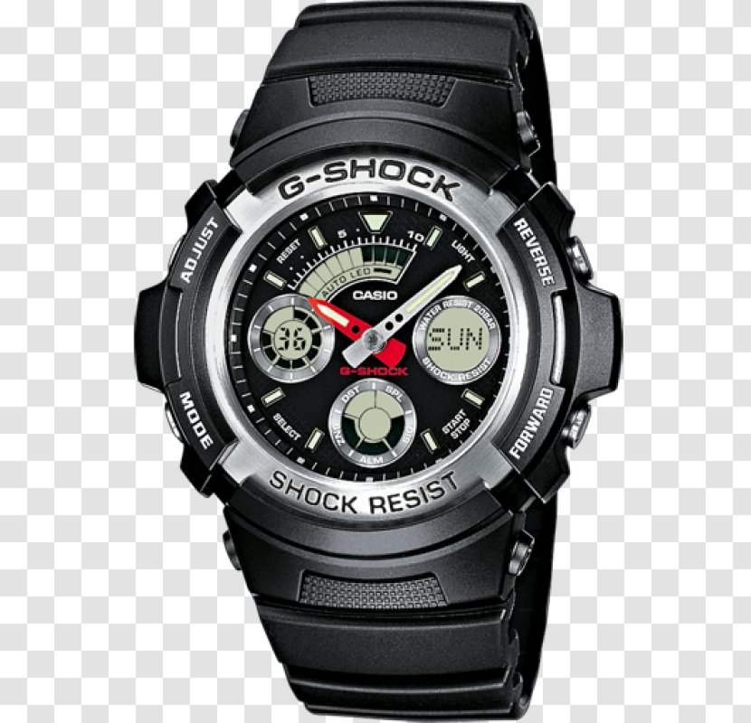 G-Shock Shock-resistant Watch Chronograph Casio - Alarm Clocks Transparent PNG