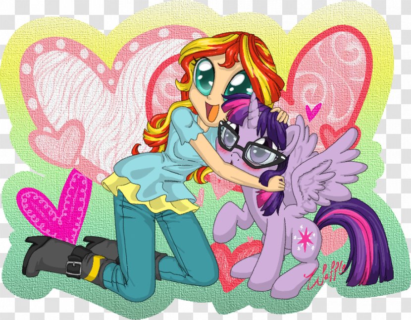 Sunset Shimmer Twilight Sparkle Rarity Applejack Pinkie Pie - Beach At Transparent PNG