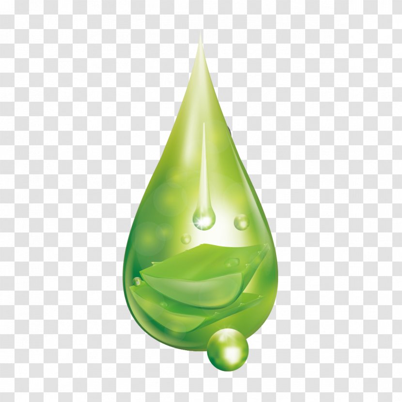 Drop Water - Liquid - Green Drops Transparent PNG