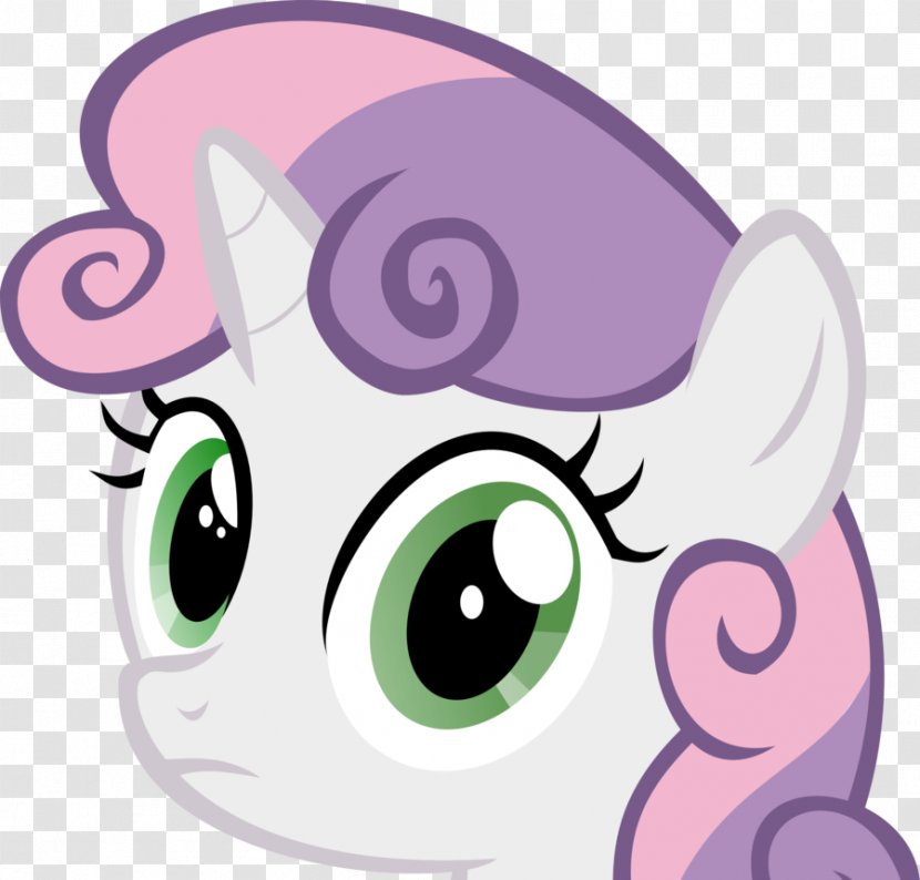 Sweetie Belle Rarity Derpy Hooves Pony Twilight Sparkle - Cartoon - Eye Transparent PNG