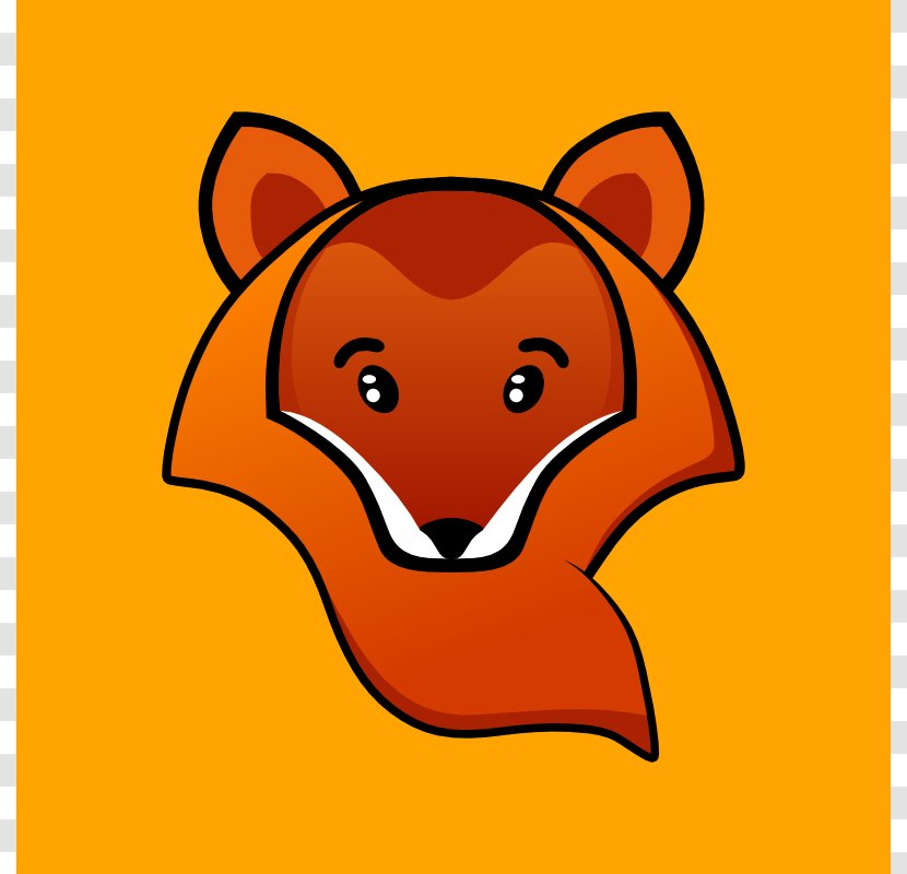 Arctic Fox Cartoon Clip Art - Head - Picture Of A Transparent PNG