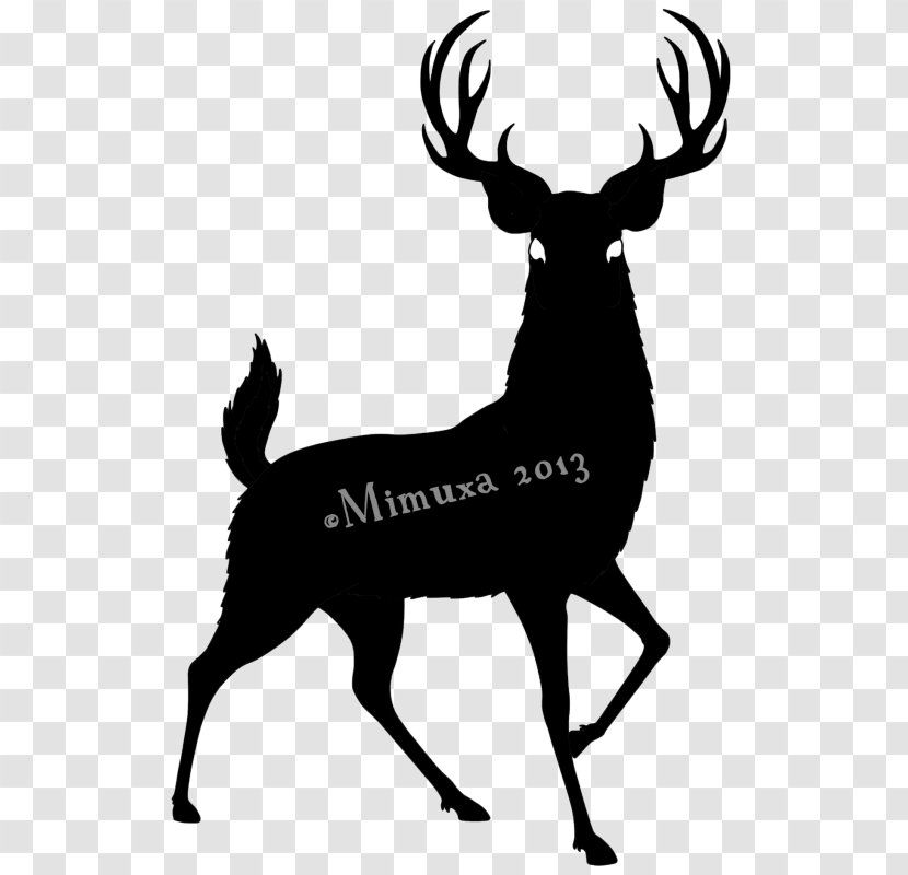 White-tailed Deer Moose Clip Art Vector Graphics - Reindeer Transparent PNG