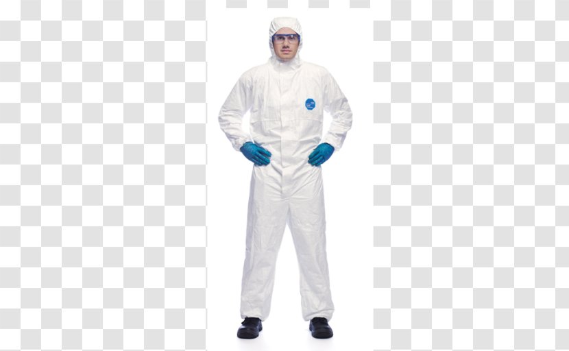 Boilersuit Tyvek Overall Personal Protective Equipment Clothing - Suit Transparent PNG