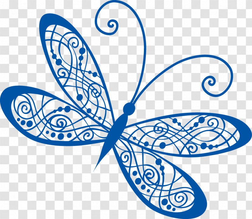 Monarch Butterfly Line Art Clip - Brushfooted Butterflies - Day 38 Transparent PNG
