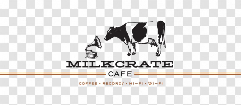 Dairy Cattle Cafe Milk Coffee - Text Transparent PNG