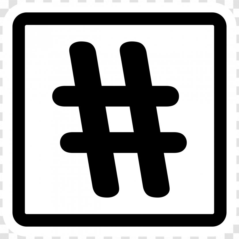 Hashtag Social Media BarCamp Blog Clip Art - Chris Messina - Facebook Icon Transparent PNG