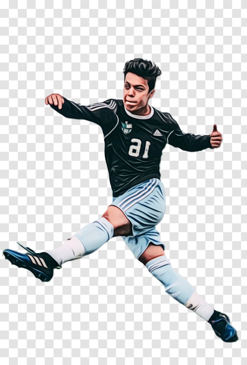 Soccer Ball - Jumping Jersey Transparent PNG