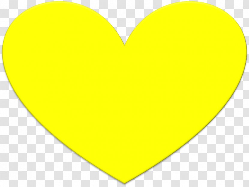 Heart Yellow Love Image Sadness Transparent PNG