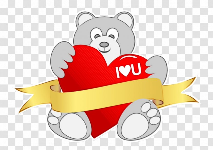 Teddy Bear - Sticker - Love Transparent PNG