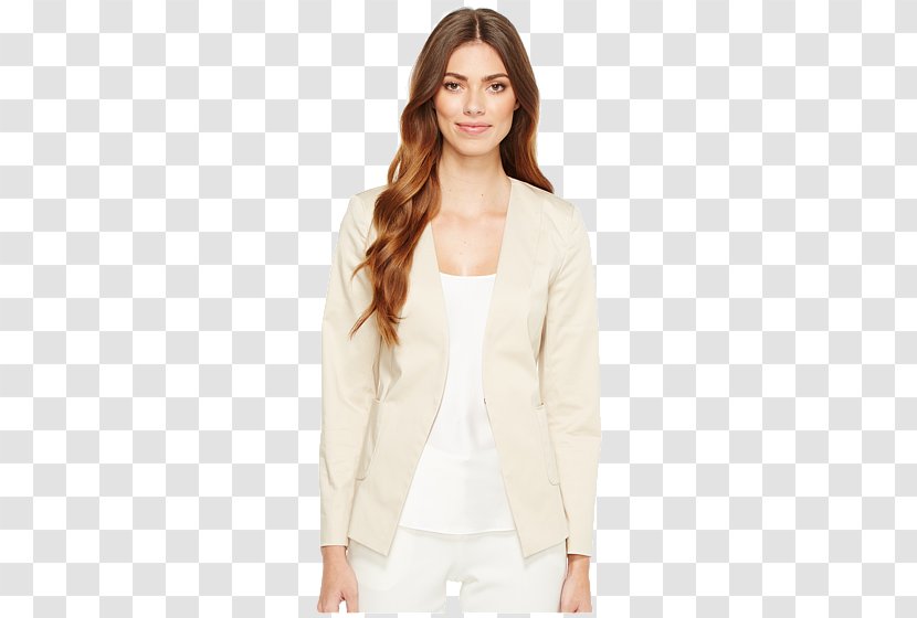 Blazer Top Sleeve Clothing Calvin Klein - Jacket Transparent PNG