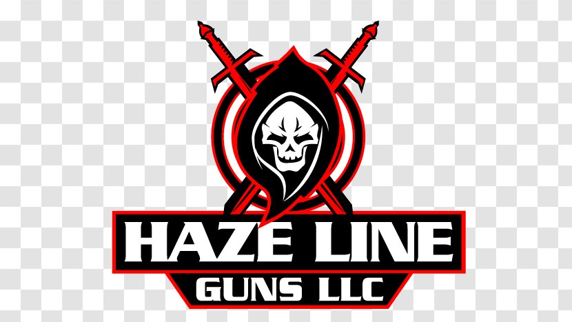 Haze Line Guns LLC Firearm Ammunition Logo Laurel - Text - Disabled Archery Equipment Transparent PNG