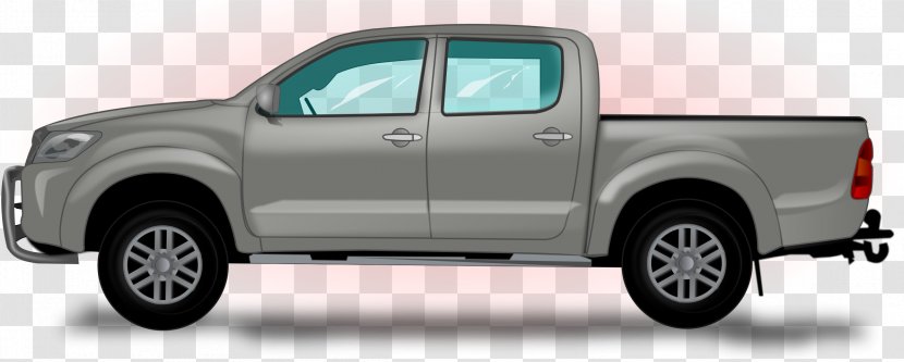 Pickup Truck Toyota Hilux Car Thames Trader Clip Art Transparent PNG