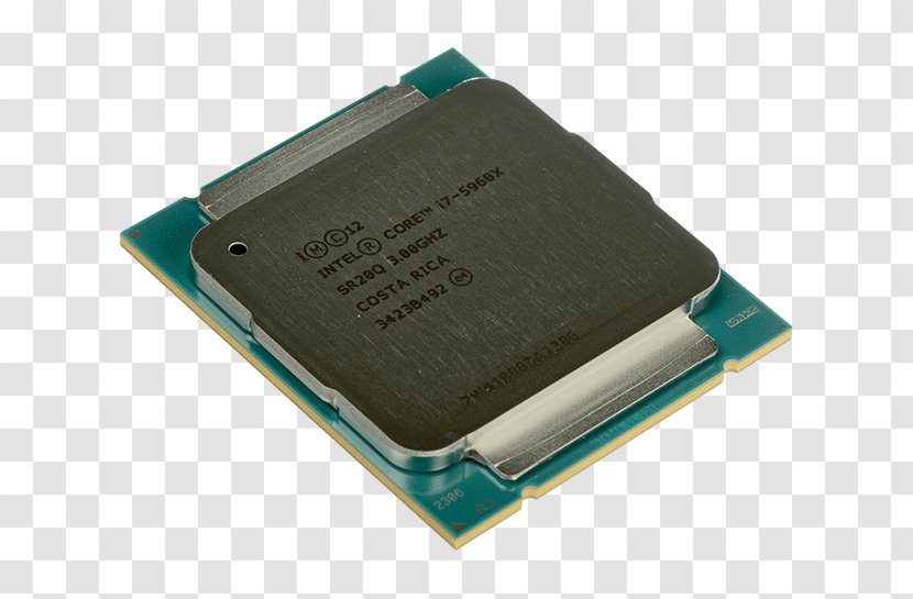 Central Processing Unit Intel Core I7-5960X Extreme Edition Flash Memory - Computer Transparent PNG