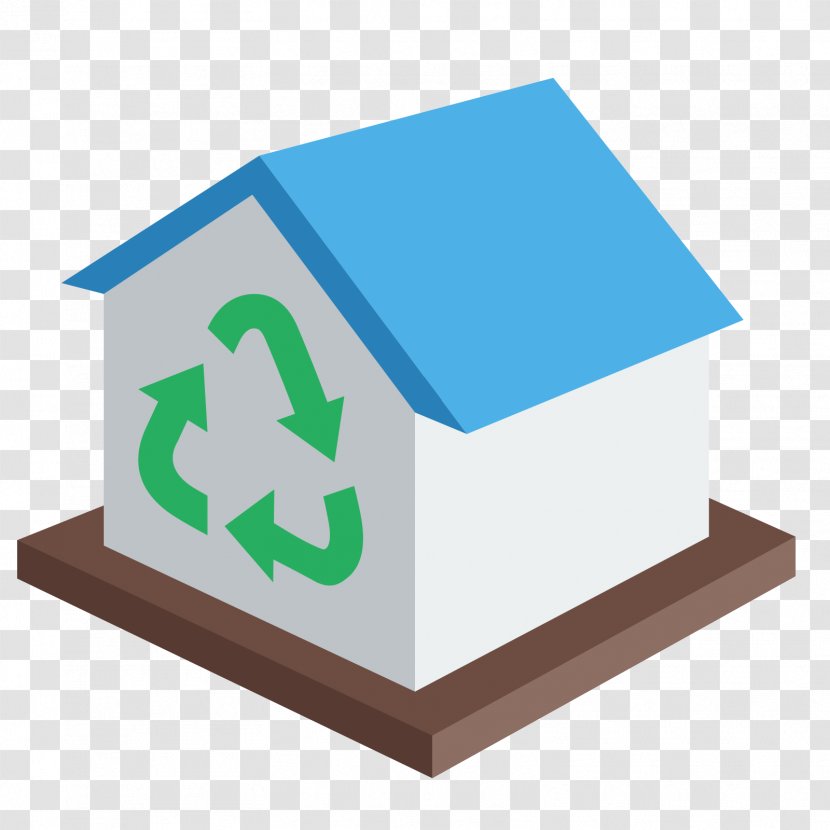 Recycling Symbol Reuse - Building Transparent PNG
