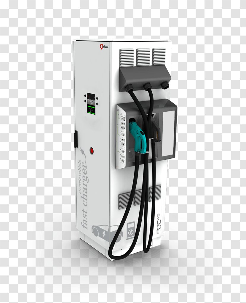 Electric Vehicle AC Adapter Car Charging Station CHAdeMO - Combined System Transparent PNG