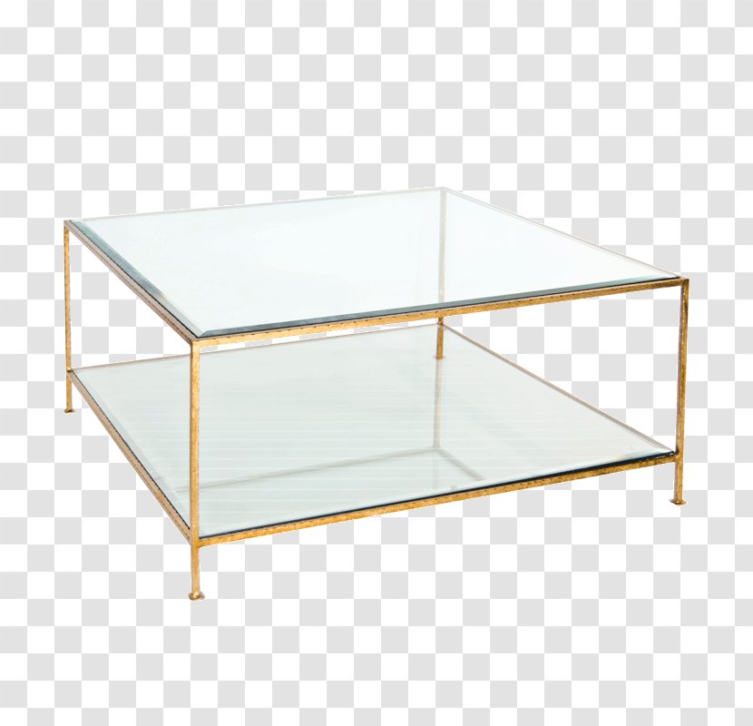 Coffee Tables Gold Glass - Table Transparent PNG