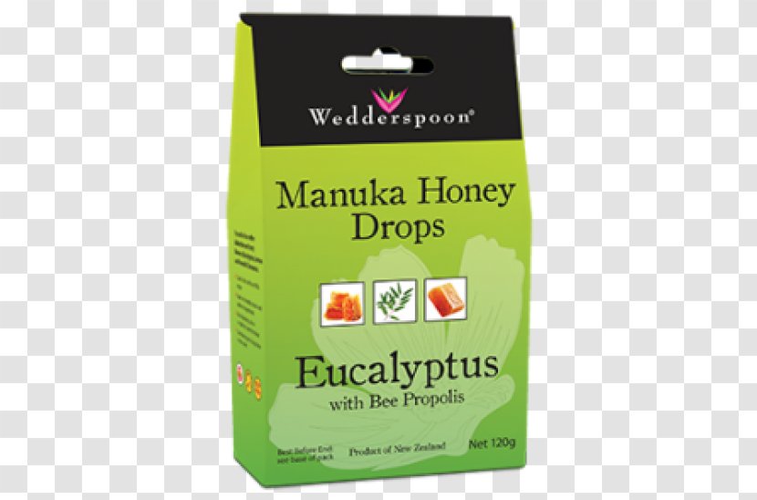 Wedderspoon Organic Manuka Honey Drops Bee Mānuka - M%c4%81nuka Transparent PNG