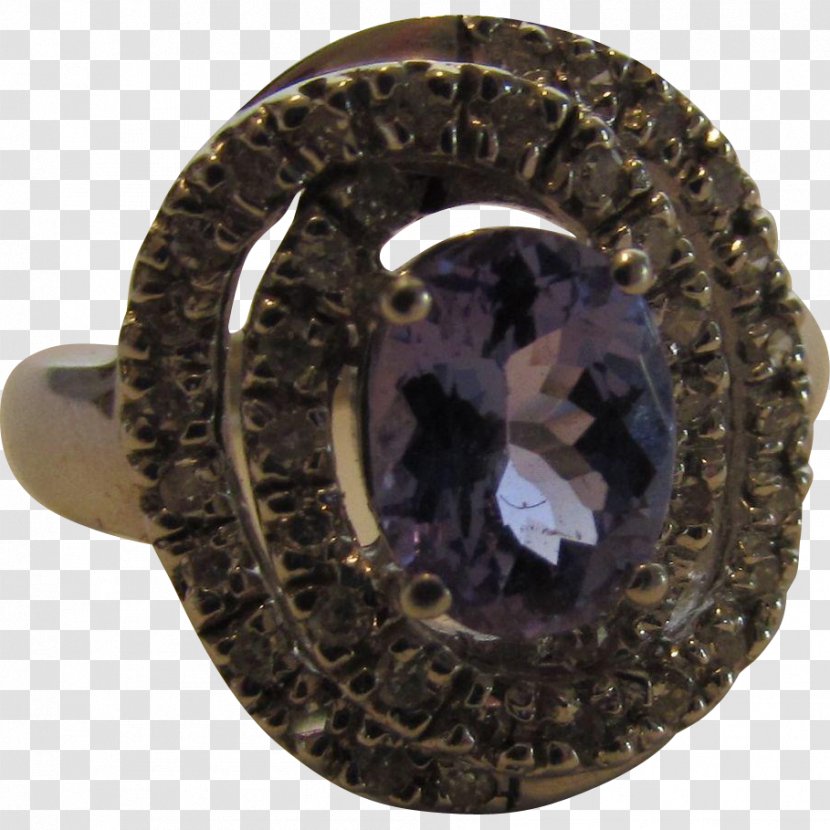 Jewellery Gold Tanzanite Ring Carat Transparent PNG