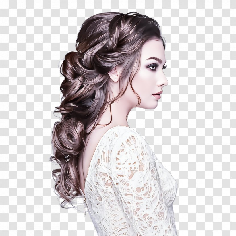 Hair Hairstyle Blond Long Beauty - Ringlet Wig Transparent PNG