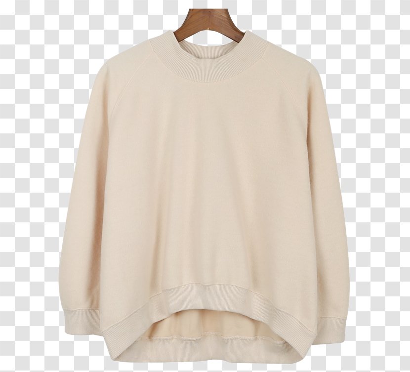 Beige Neck - Sleeve - Lovely Style Transparent PNG