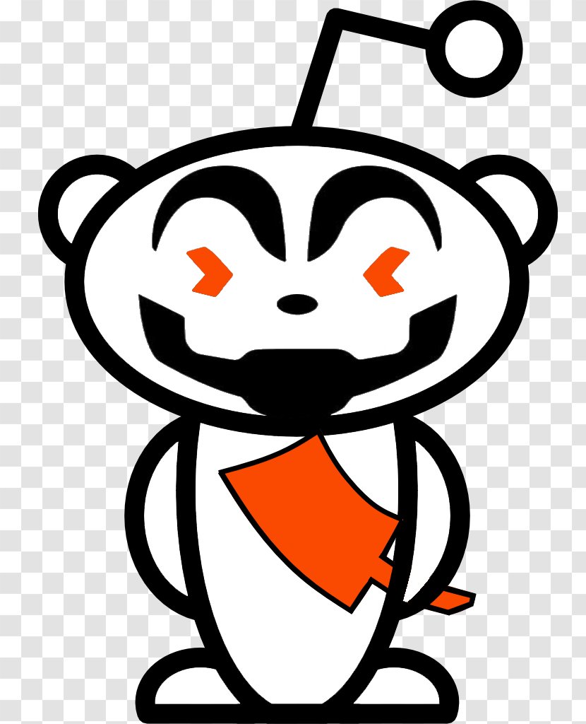 Reddit Clip Art Alien Blue /r/IAmA - Sticker - Logo Stick Transparent PNG