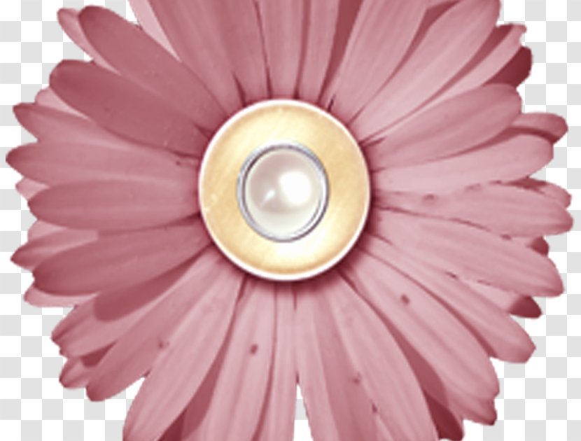 Paper Digital Scrapbooking Flower - Pink Pearl Transparent PNG
