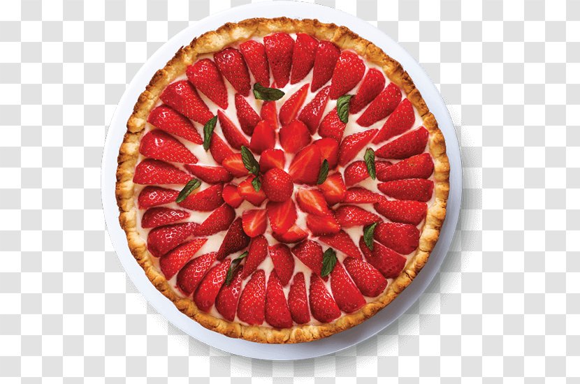 Strawberry Pie Tart Rhubarb Clock - Cake Transparent PNG