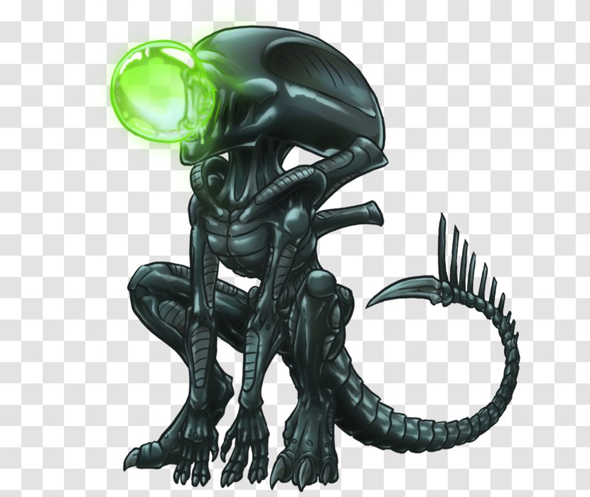 Alien Vs. Predator Drawing Art - Predators Vs Transparent PNG