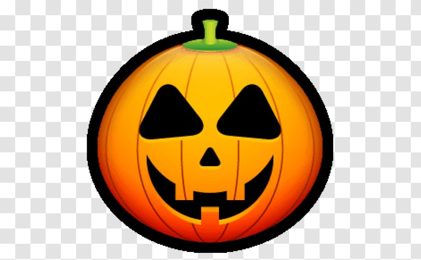Jack-o'-lantern Halloween Emoticon Pumpkin Carving - Calabaza Transparent PNG