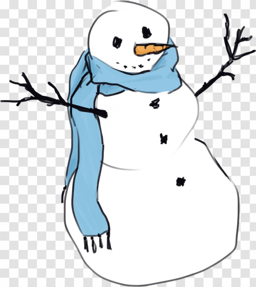 Bird Line Art Human Behavior Clip - Museum - Snowman Transparent PNG