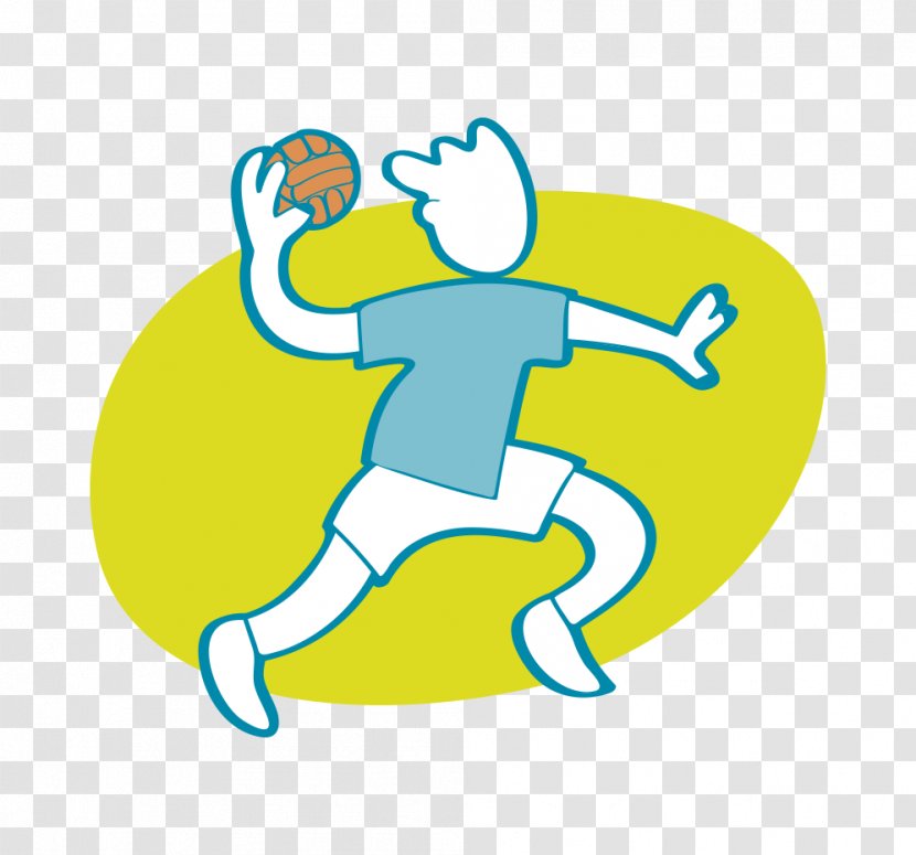 Beach Handball Minibalonmano Drawing Team - Logo Transparent PNG