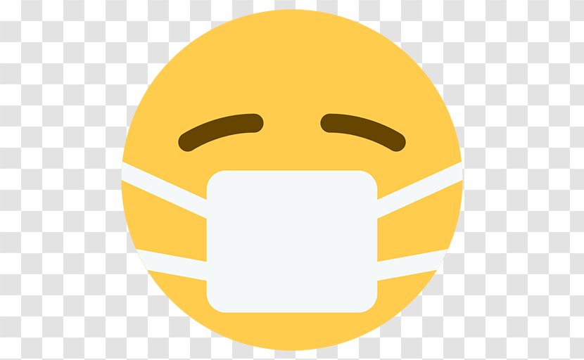 Emojipedia Surgical Mask CES 2018 Influenza - Emoji - Confused Person Transparent PNG