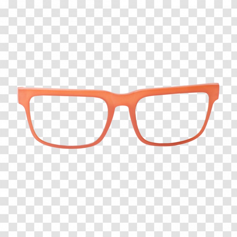 Sunglasses Eyewear Goggles - Visual Perception - Orange Frame Transparent PNG
