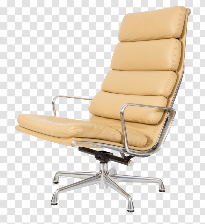 Office & Desk Chairs Eames Lounge Chair And Ottoman Aluminum Group - Furniture Transparent PNG