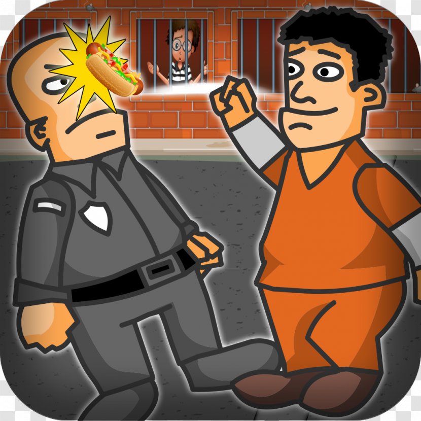Game Fiction Cartoon Dude - Jail Transparent PNG