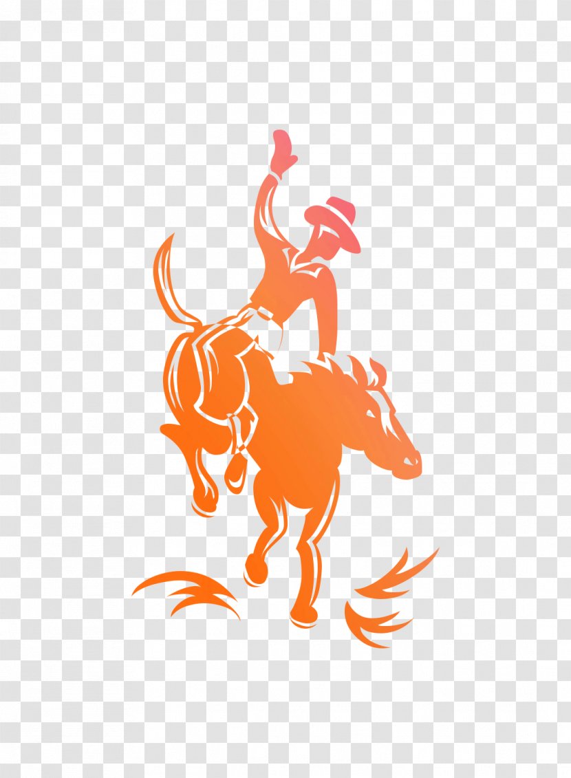 Horse Cowboy Rodeo Equestrian Cattle Transparent PNG